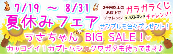 夏休みフェア！