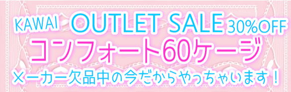コンフォート60stケージSALE!